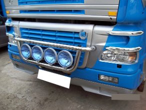 Bullbar fata proiectoare DAF XF.  Pret - Cere oferta
